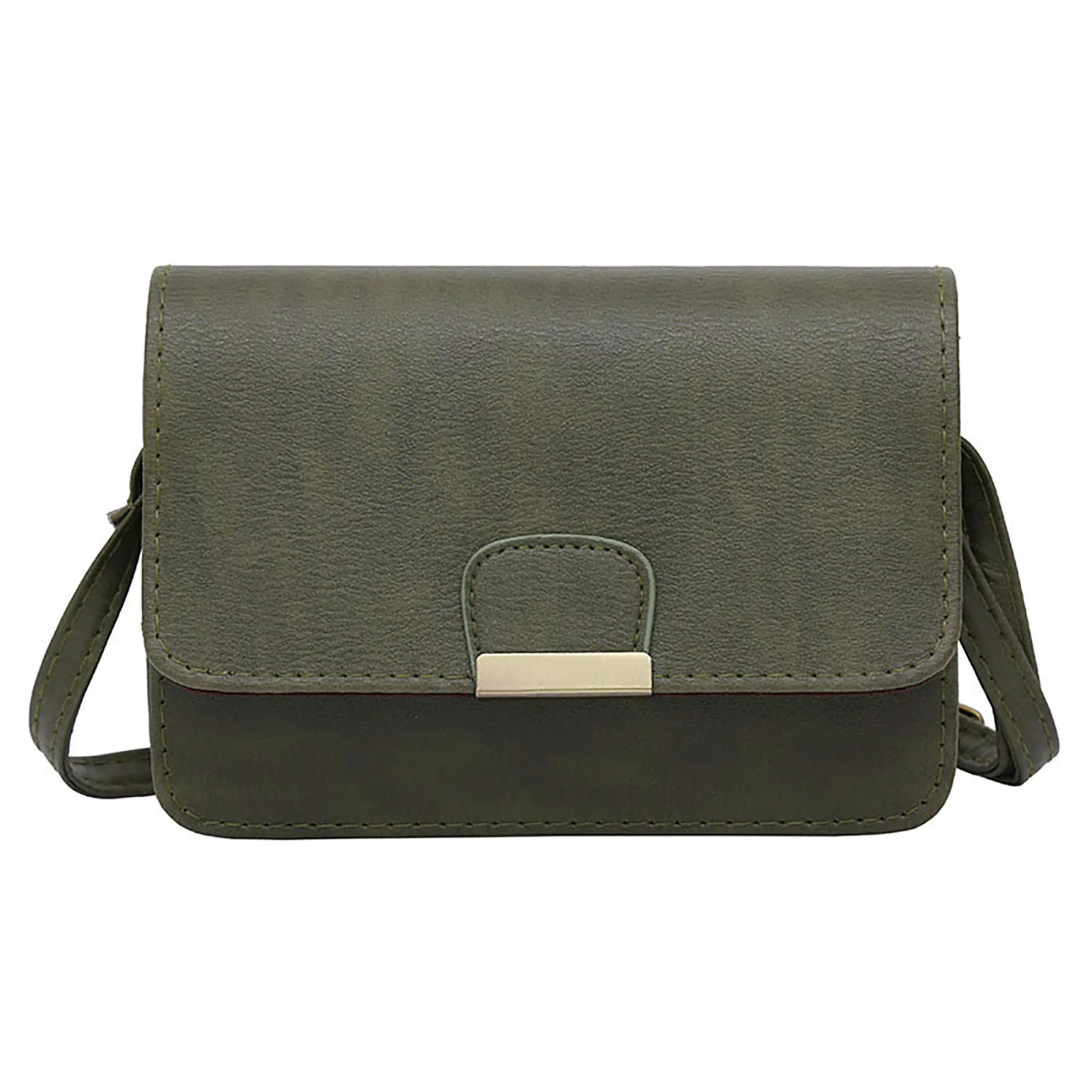 

Women's Solid Color Shoulder Bag PU Leather Material 5 Colors Crossbody Bag for Business Trip Dating Shopping