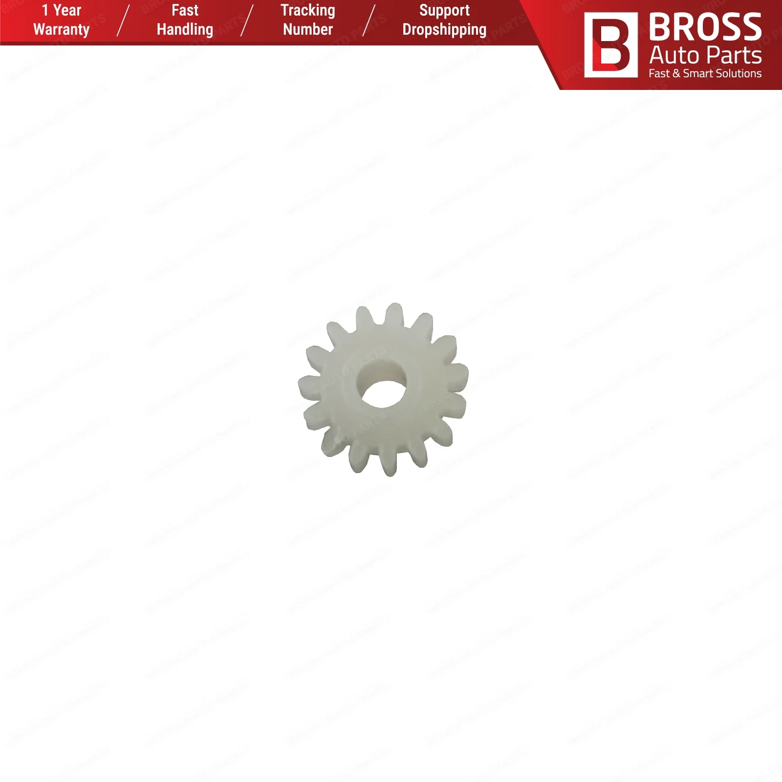 Bross автозапчасти BDP216 одометр спидометр Шестерня Спидометр Cog для Audi Volvo Porsche Mercedes 15 зубьев. Диаметр: 6,8 мм - изображение