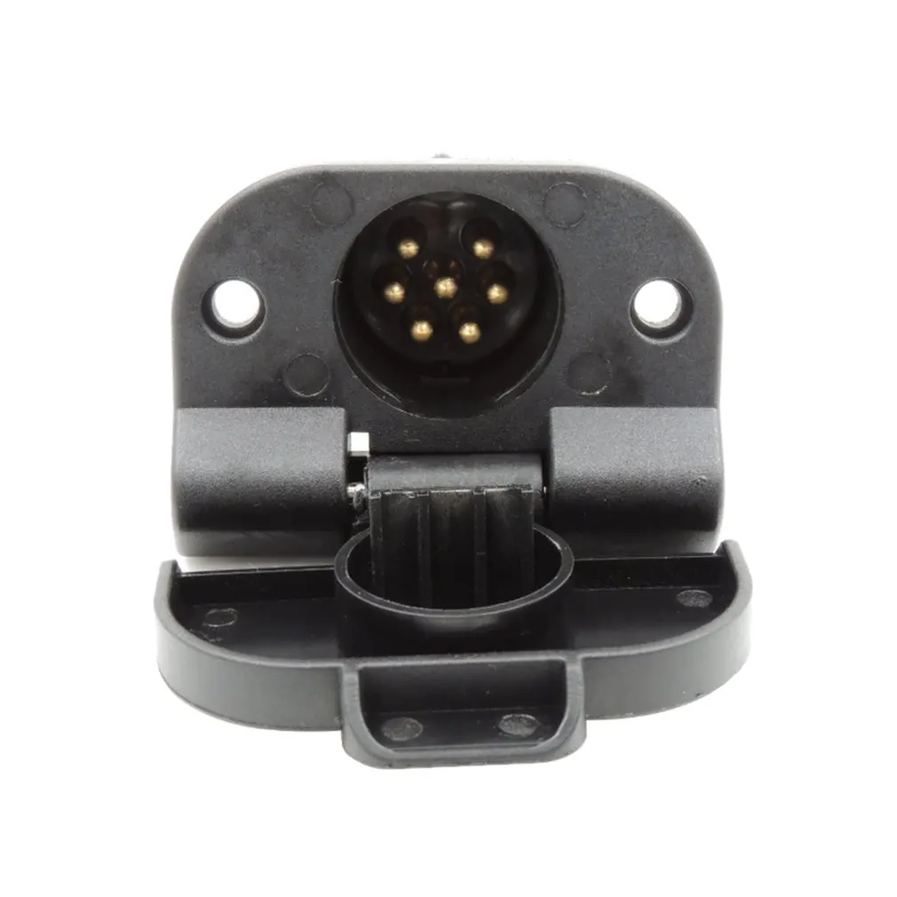 

7-Way RV Connector Tester Car Truck Trailer Socket Car Connection Tester RV Blade Electric Wiring Adapter