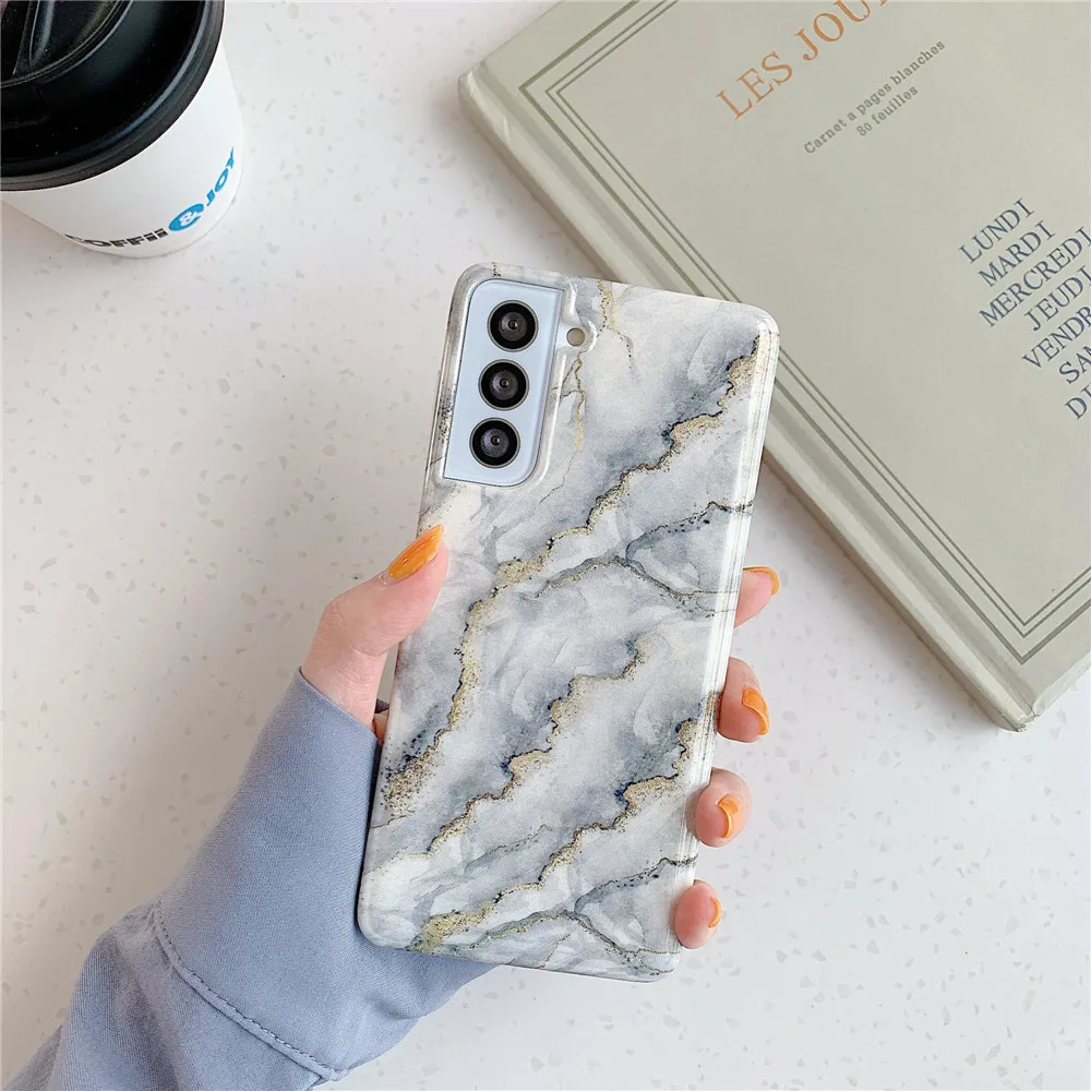 

Marble Phone Case For Samsung Galaxy S21 Ultra Note20 S20 FE S9 Plus S10 Lite A31 A41 A30 A51 4G A71 5G Soft Coque Cover Fundas