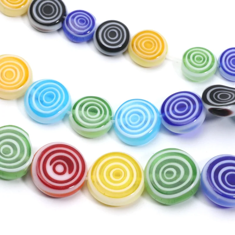 Бусины в форме пончика 6 8 10 12 мм