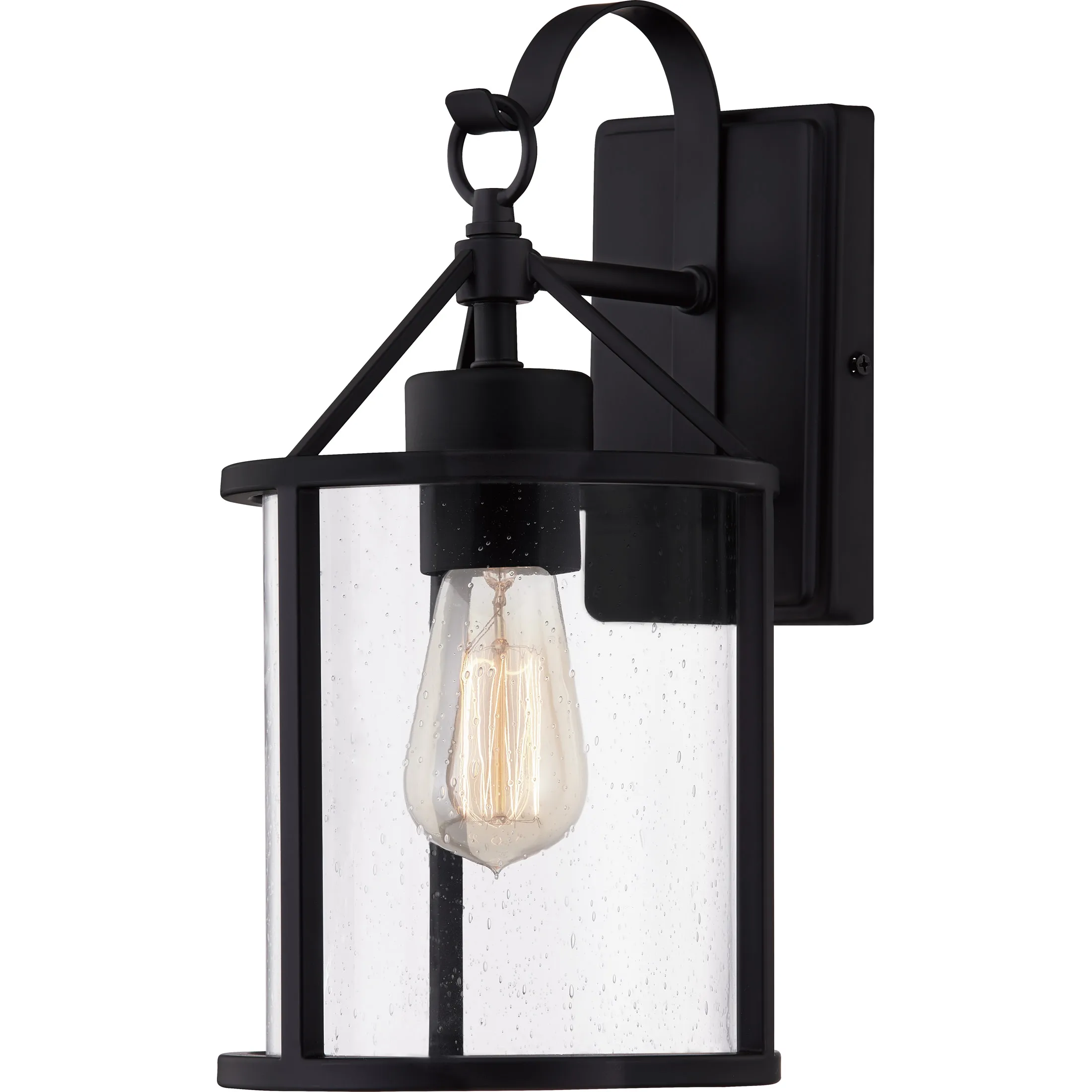 

Free Shipping Sadie 1-Light Matte Black Outdoor Wall Lantern
