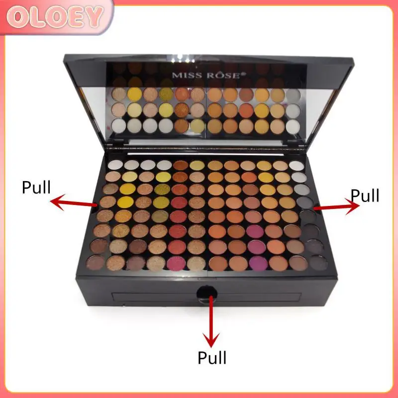 

Miss Rose Makeup Set 180 Colors Professional Cosmetics Piano Box Matte Shimmer Eyeshadow Palette Powder Maquiagem Eyeshadow Kit