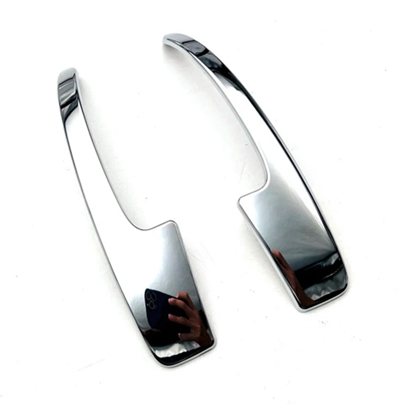 Фото 1Pair ABS Chrome Silver Side Rearview Mirror Strip Cover Trims Sticker For Suzuki Soilo/Wagon R/Smile/Hustler/Alto 2021+ №4