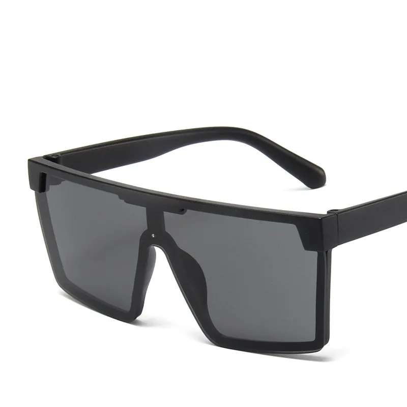 

New Half-Frame Conjoined Children's Mirror Fashion Popular Large-Frame Sunglasses Men and Women Baby Outdoor Sunshade Sunglasses
