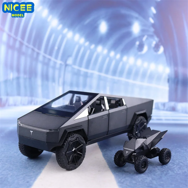 

Модель автомобиля-пикапа Tesla Cybertruck A545 в масштабе 1:24