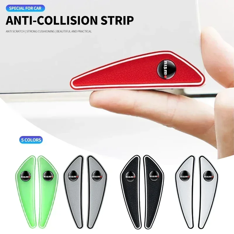 4 шт. защитная полоса для дверного бампера автомобиля Nissan Nismo Note Armada Pulsar Pathfinder X-Trail