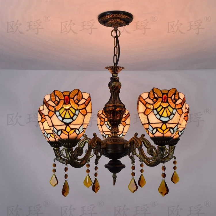 

Хрустальная лампа в форме шара, Европа, черная железная проволока, промышленное стекло, винтажная лампа, потолочное украшение, светодиодный...