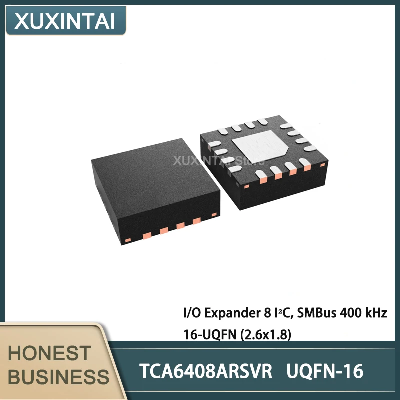 

10Pcs/Lot TCA6408ARSVR TCA6408 I/O Expander 8 I²C, SMBus 400 kHz 16-UQFN (2.6x1.8)