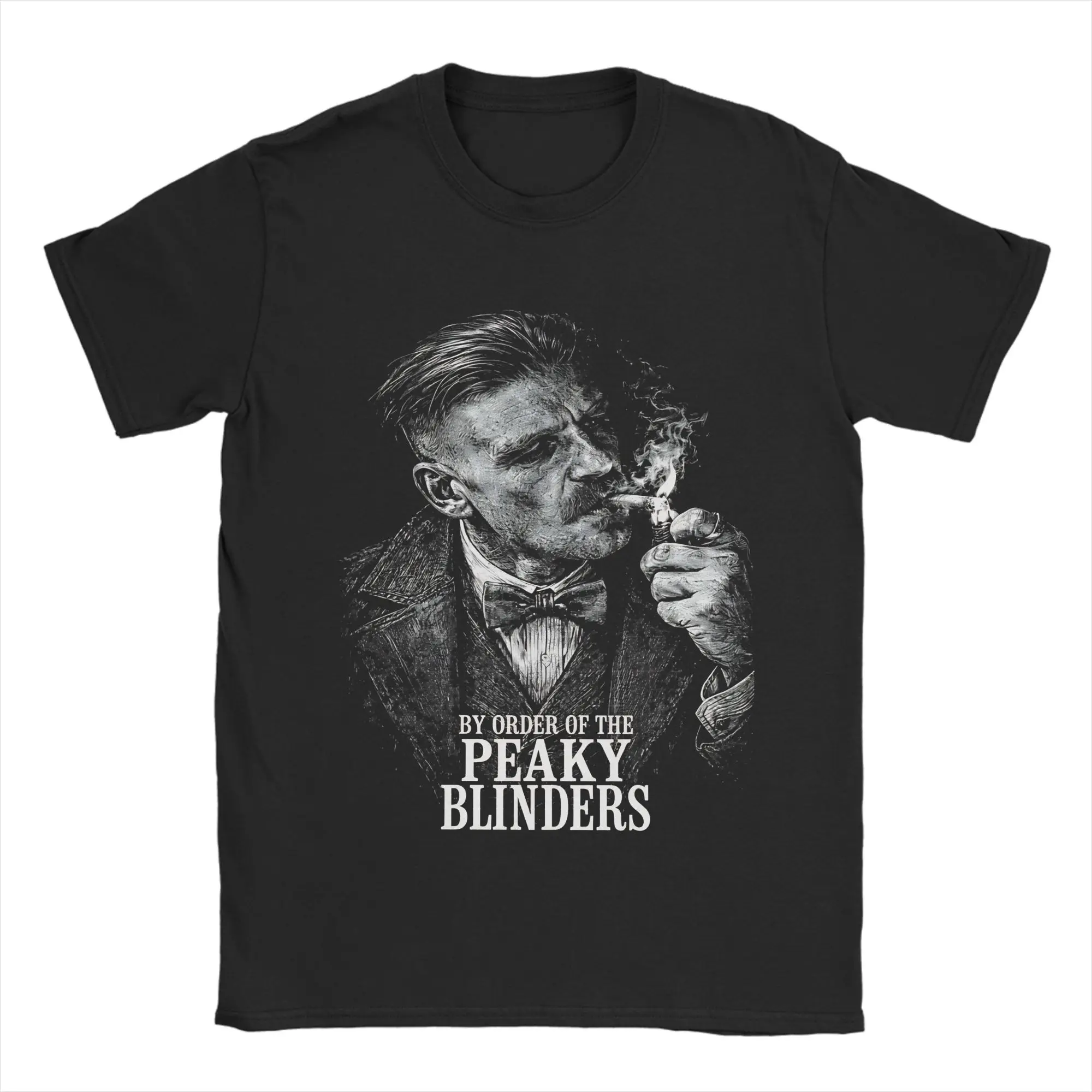 Фото Мужская и женская футболка Tommy Shelby Peakys Blinders The Immortal Man, 100% хлопок, с принтом, верхняя одежда №1