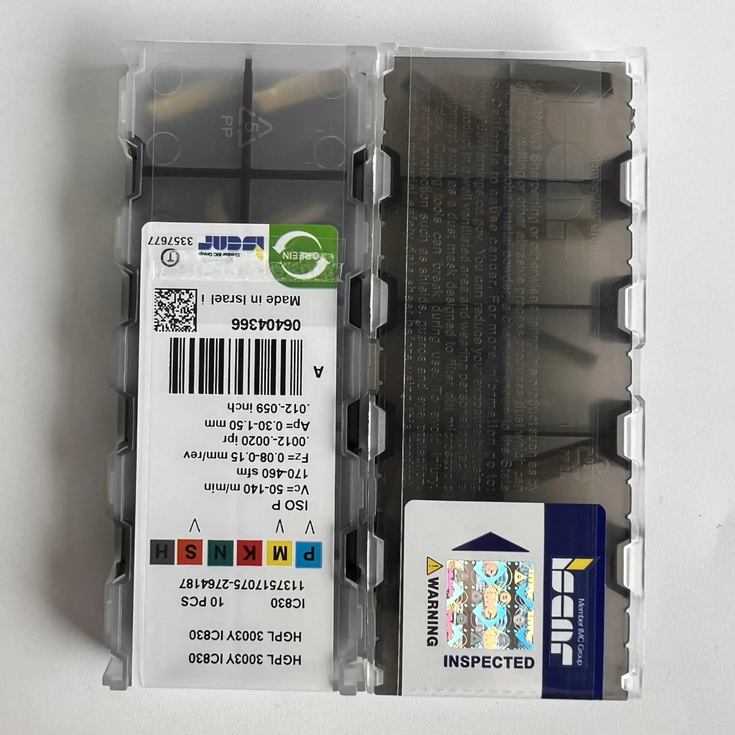 Оригинальное лезвие HGPL3003Y IC830/твердочное с ЧПУ 10 шт.