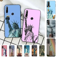 yinuoda statue of liberty phone case for huawei honor 10 i 8x c 5a 20 9 10 30 lite pro voew 10 20 v30
