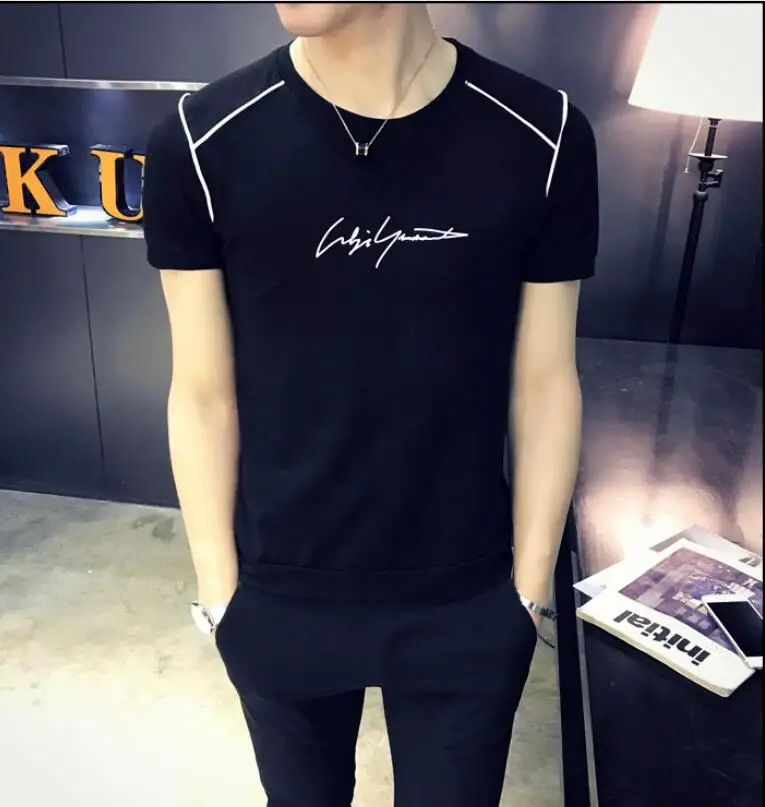 

2023HOT 2019 New Fashion tshirt Printed Men T shirt Short Sleeve Casual t-shirt Hipster Fractal Pattern tees Cool Tops