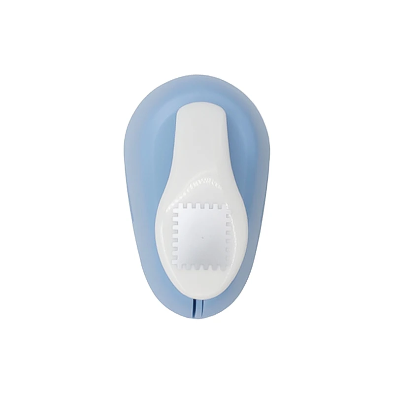 Синий DIY штамп бордюрный дырокол форма штампа ремесленный дырокол машина для тиснения круглый дырокол зубчатый дырокол тиснение цвет случайный