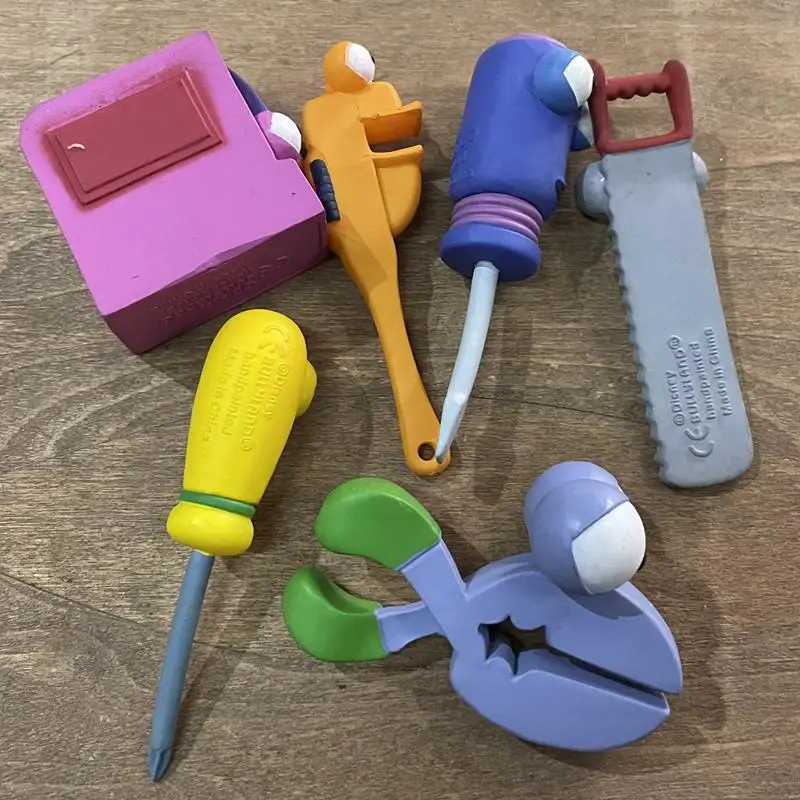 Лот 6 мини удобный набор инструментов для Манни FELIPE выдавливатель ржавчины