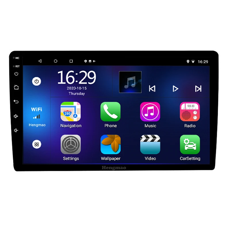 Enlarge 9 inch Android 2 Din Car Radio GPS Navigation Autoradio Multimedia DVD Player BT WIFI Mirror Link Car Audio Stereo