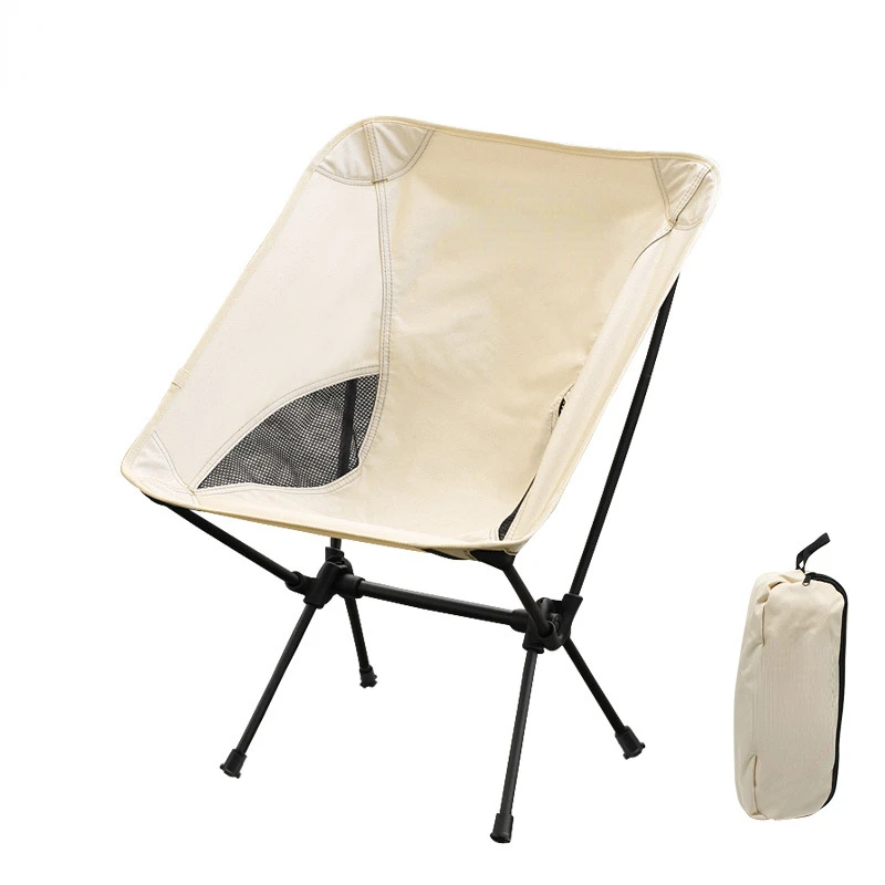 

Портативный складной стул из алюминиевого сплава, для рыбалки, кемпинга, барбекю, пляжа, отдыха, лунный стул