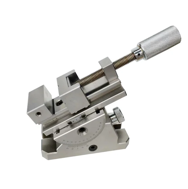 

Universal Precision Vise Stainless Steel Flat Vise Grinder Angle Flat Vise