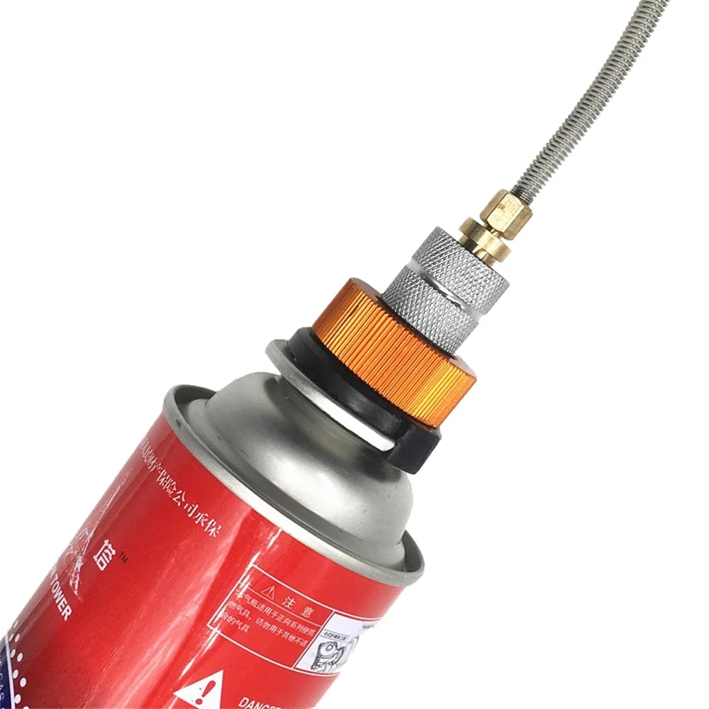 Новинка 1 шт. портативный адаптер для заправки быстрого газа картридж с газовым