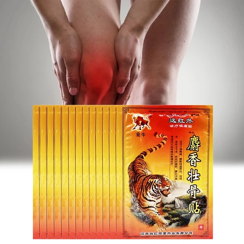 

80pcs/10Bags Tiger Balm Pain Relief Patch Medical Plaster Treat Rheumatoid Arthritis Cervical Lumbar Spine Joint Sprain