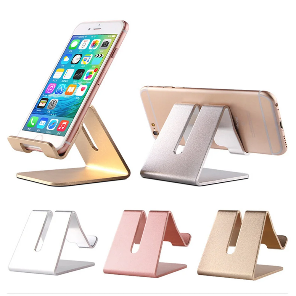 

Phone Holder Desk Stand For iPhone 13 13Pro Huawei P30 Xiaomi Mi9 Metal Mobile Phone Stand Support For Cell Phone Tablet