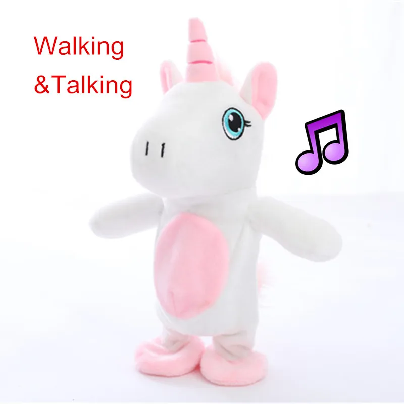 

25pcs Walking&Talking Unicorn Plush Toy