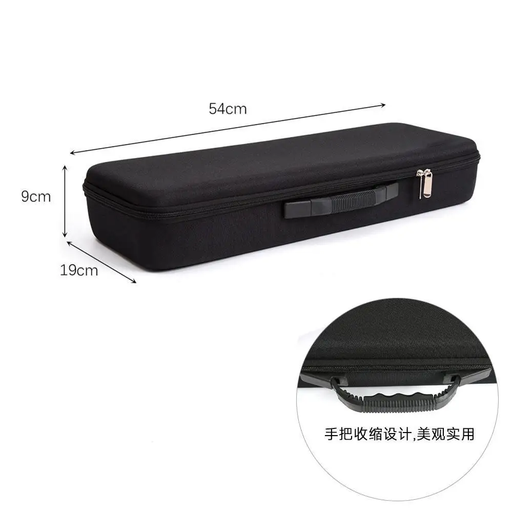 YFASHION Fishing Reel Accessory Tool Box 54cm Shockproof Hard Shell Fishing Gear Storage Case With Non-slip Handle Newest enlarge