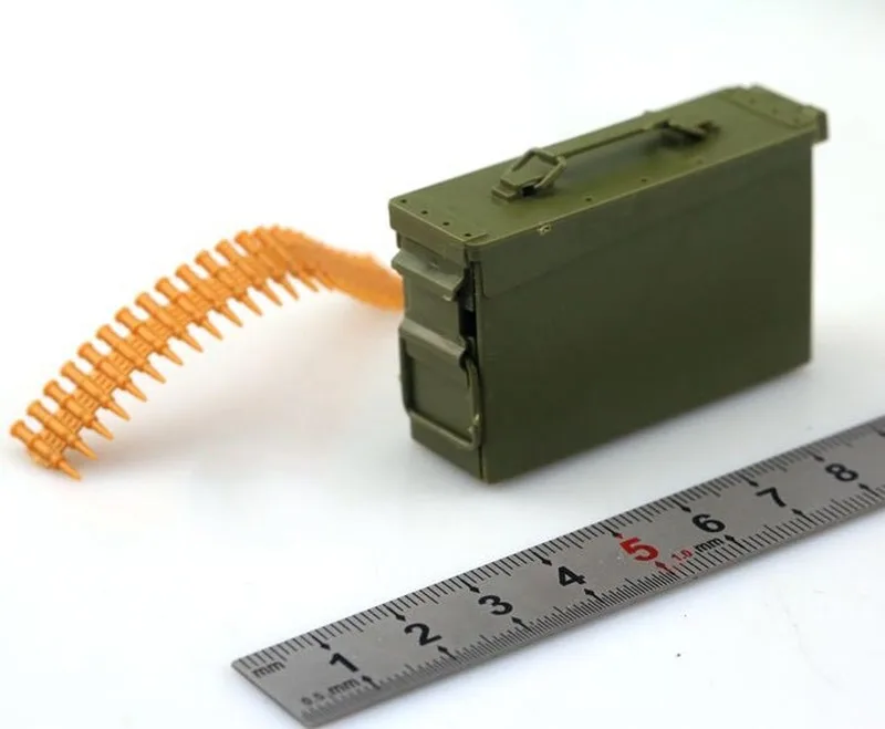 Модель пулемета-автомата M240B масштаба 1:6 для сборки, подходит для игровых фигурок солдат и военных моделей, детских игрушек, самостоятельной сборки.