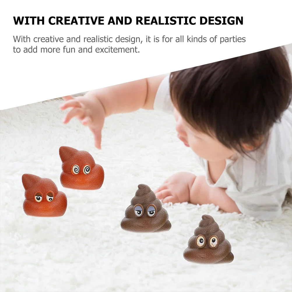 20 шт. игрушка-поддельный выстрел игрушки-какашки мини-плюшевые животные