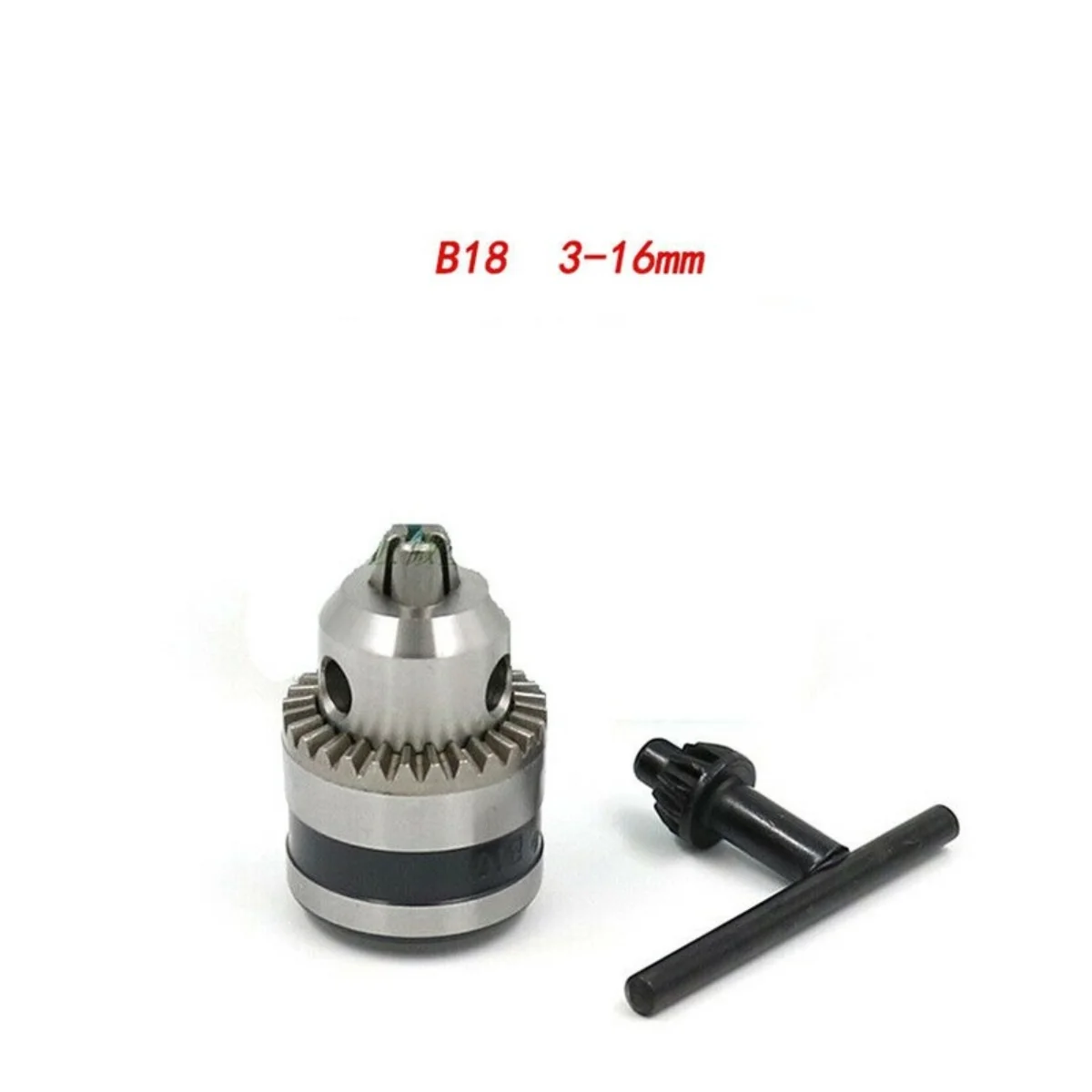 

Drill Chuck B18 3-16mm Spanner Taper Mounted With One Key Bench Drill Milling Accessories
