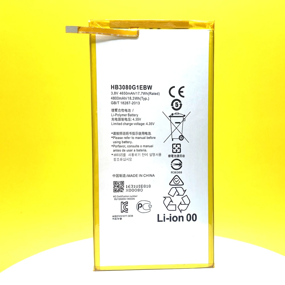 Новый аккумулятор для Huawei MediaPad T1 10 Pro / T1-A21 T1-A21W T1-A21L T1-A22L HB3080G1EBW высокого качества |