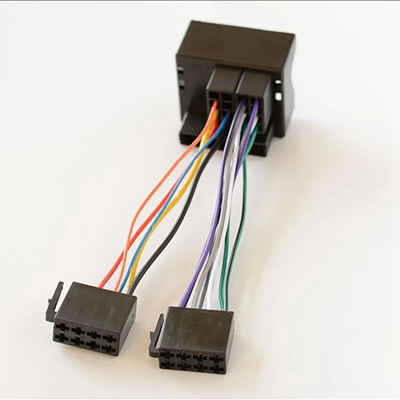 2X автомобильный радиоприемник ISO-адаптер кабель переключателя для Opel Astra H Corsa C