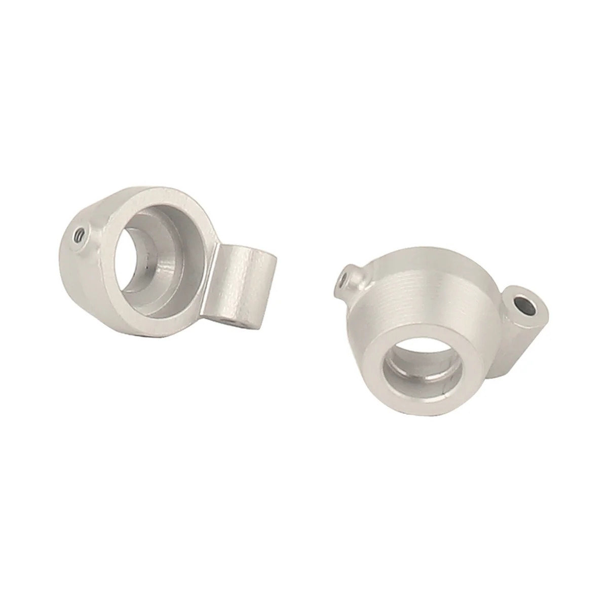 

Металлическая задняя крышка ступицы 2 шт., задняя крышка для MN68 MN 68 1/16, обновленные детали для радиоуправляемых автомобилей, серебристые аксессуары