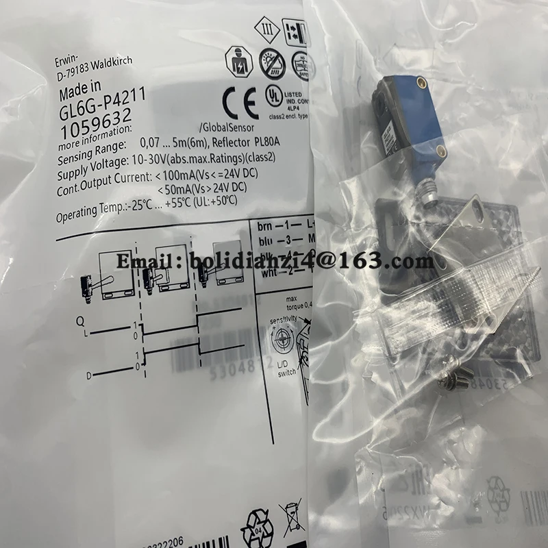 Новый датчик для фотоэлектрического переключателя GL6G-P4212 GL6G-N1211 GL6G-N1212 GL6G-N4211 GL6G-P4211