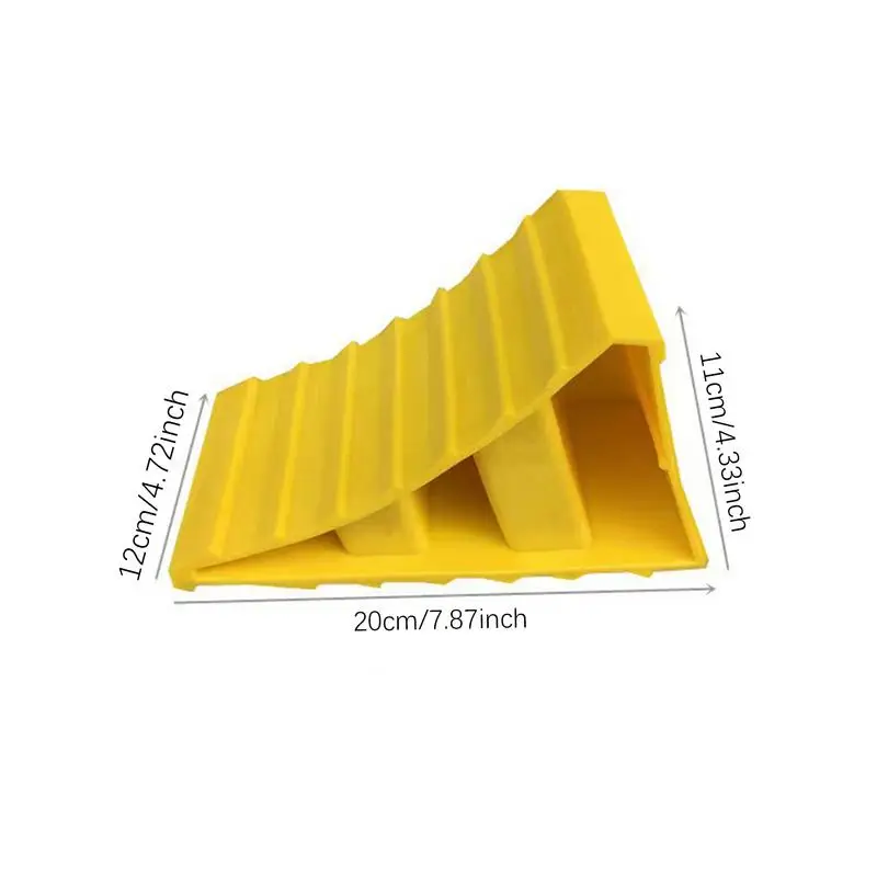 Колесный колодок Нескользящие колодки для грузовых автомобилей Стопор шин