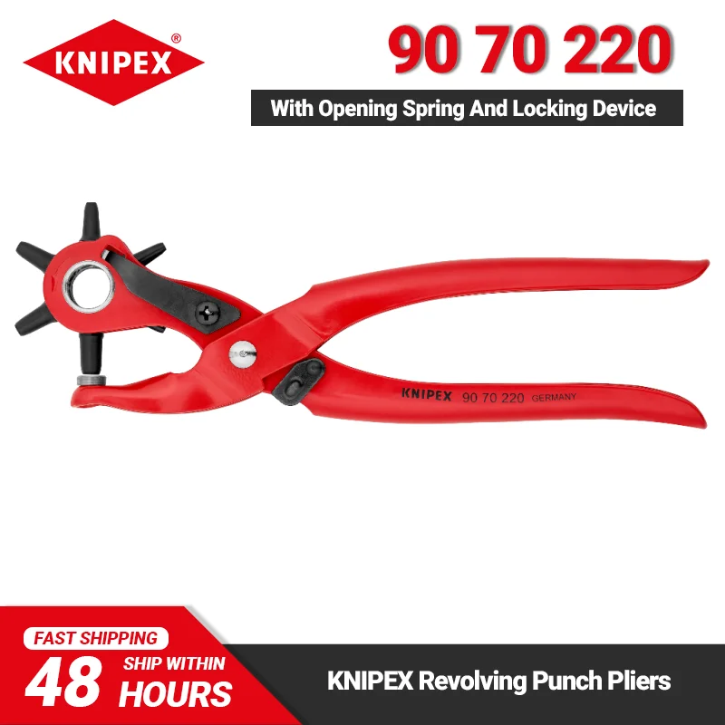 

Плоскогубцы KNIPEX 90 70 220 для пробивки отверстий