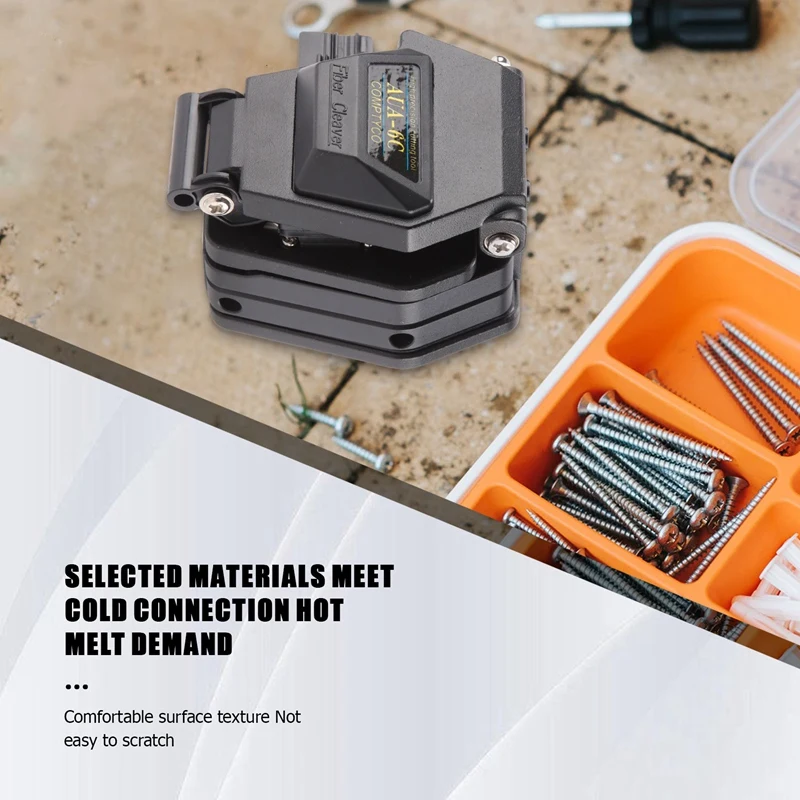 Скалыватель волокна AUA-6C Нож для резки кабеля FTTT оптоволокна Инструменты Резак