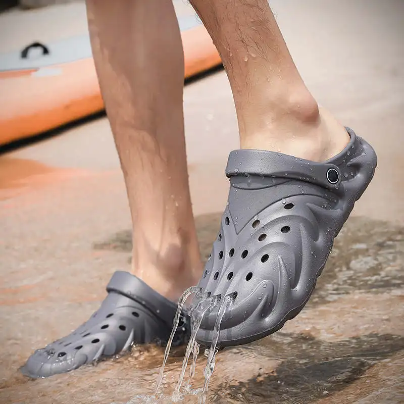 

Soles Clogs Man Wedge Heels Flat Sandals Height Increasing Slippers Men Leisure Leather Casual Shoes Casual Leatherette Tennis