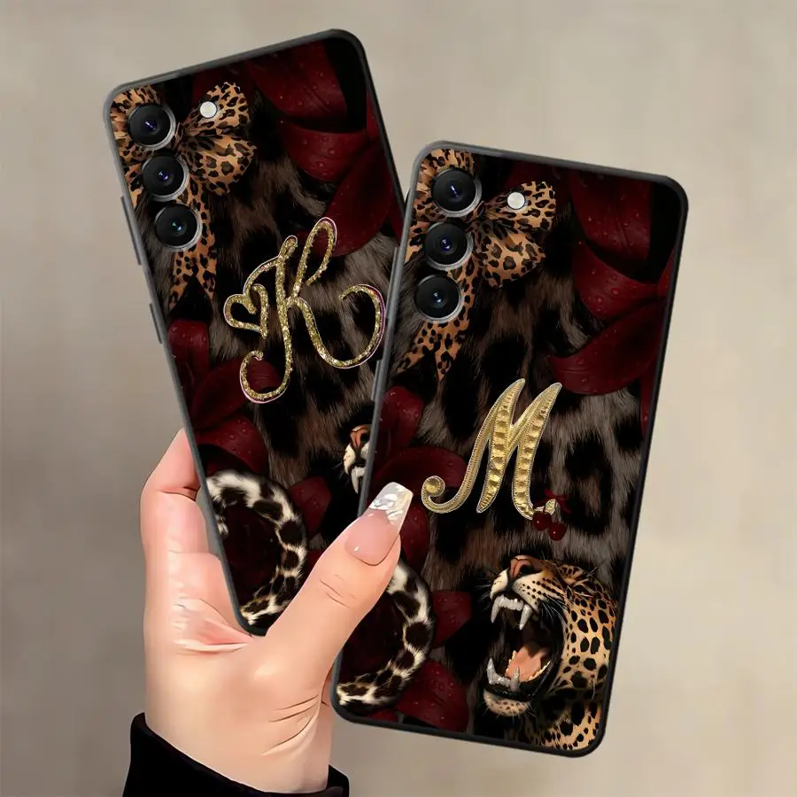 Фото Чехол для телефона Samsung Galaxy A52 A36 A57 A15 A25 A16 A53 A17 A23 A06 A73 A55 A37 A70 A50 A13 A41 A12 с принтом гепарда/леопарда M K №3