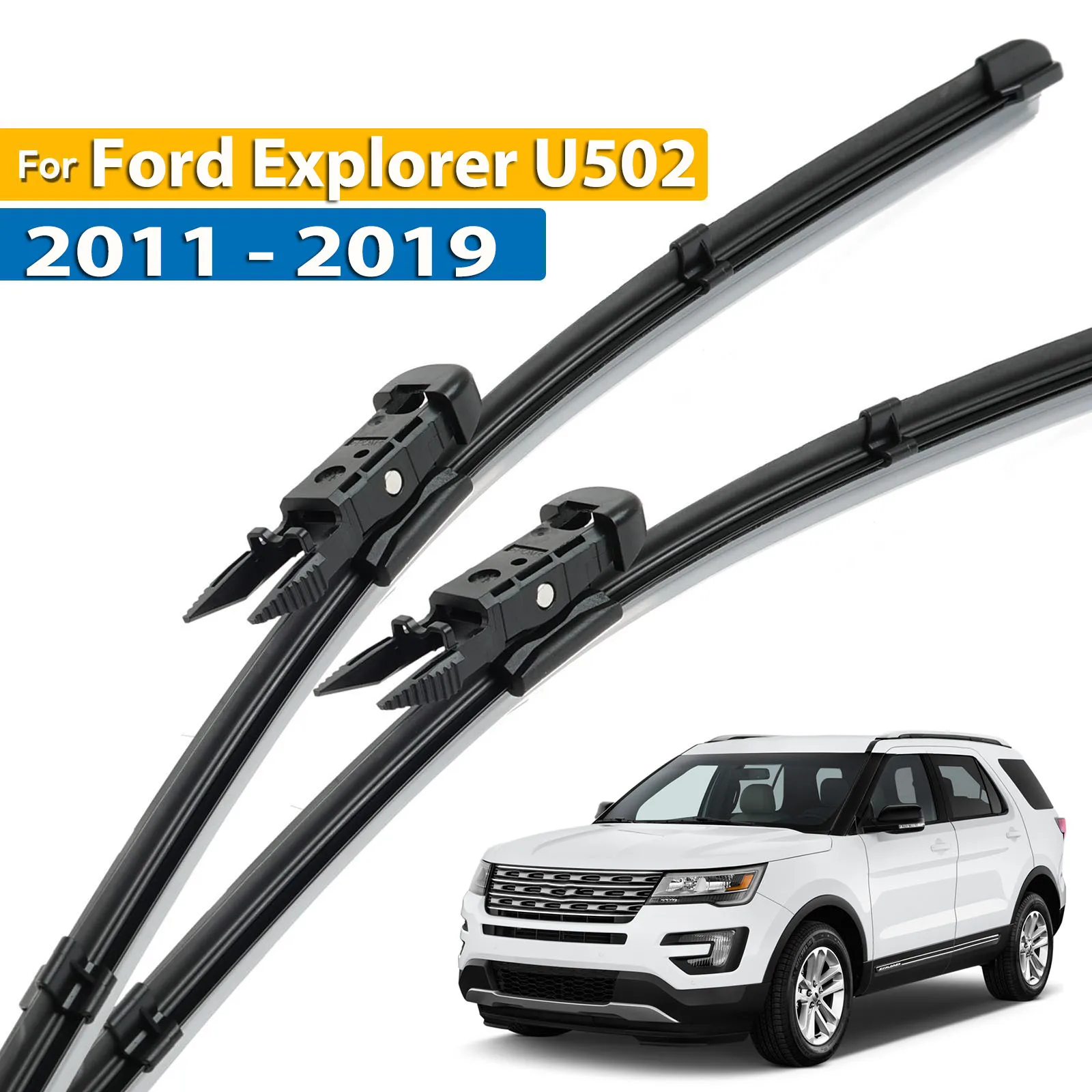 Передние щетки стеклоочистителя Erick's LHD для Ford Explorer 5 U502 2011-2019, лобовое стекло, лобовое стекло, автомобильные щетки от дождя 26 