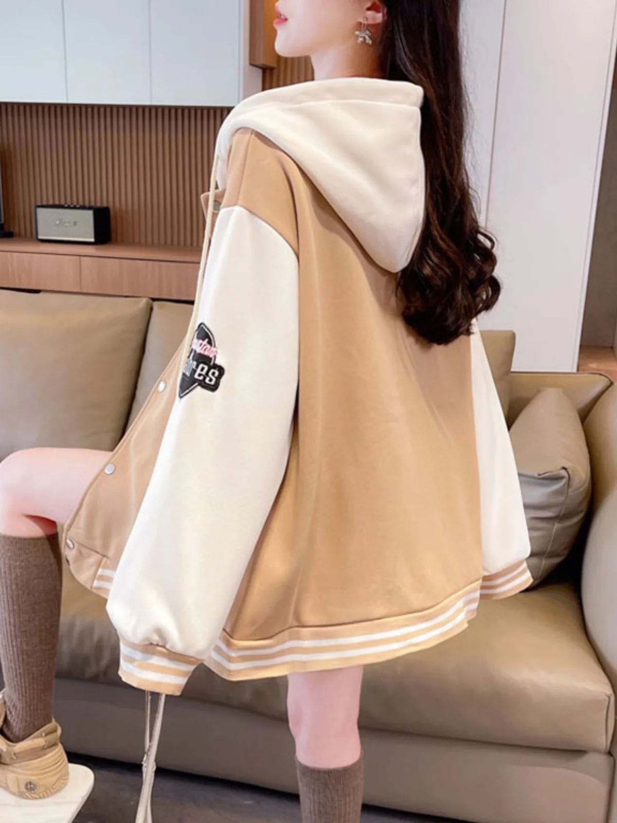 Утолщенная бейсбольная форма на флисовой подкладке верхняя одежда для женщин