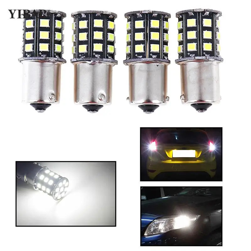 

4 шт., Автомобильные светодиодные лампы 33 2835 SMD 12 В