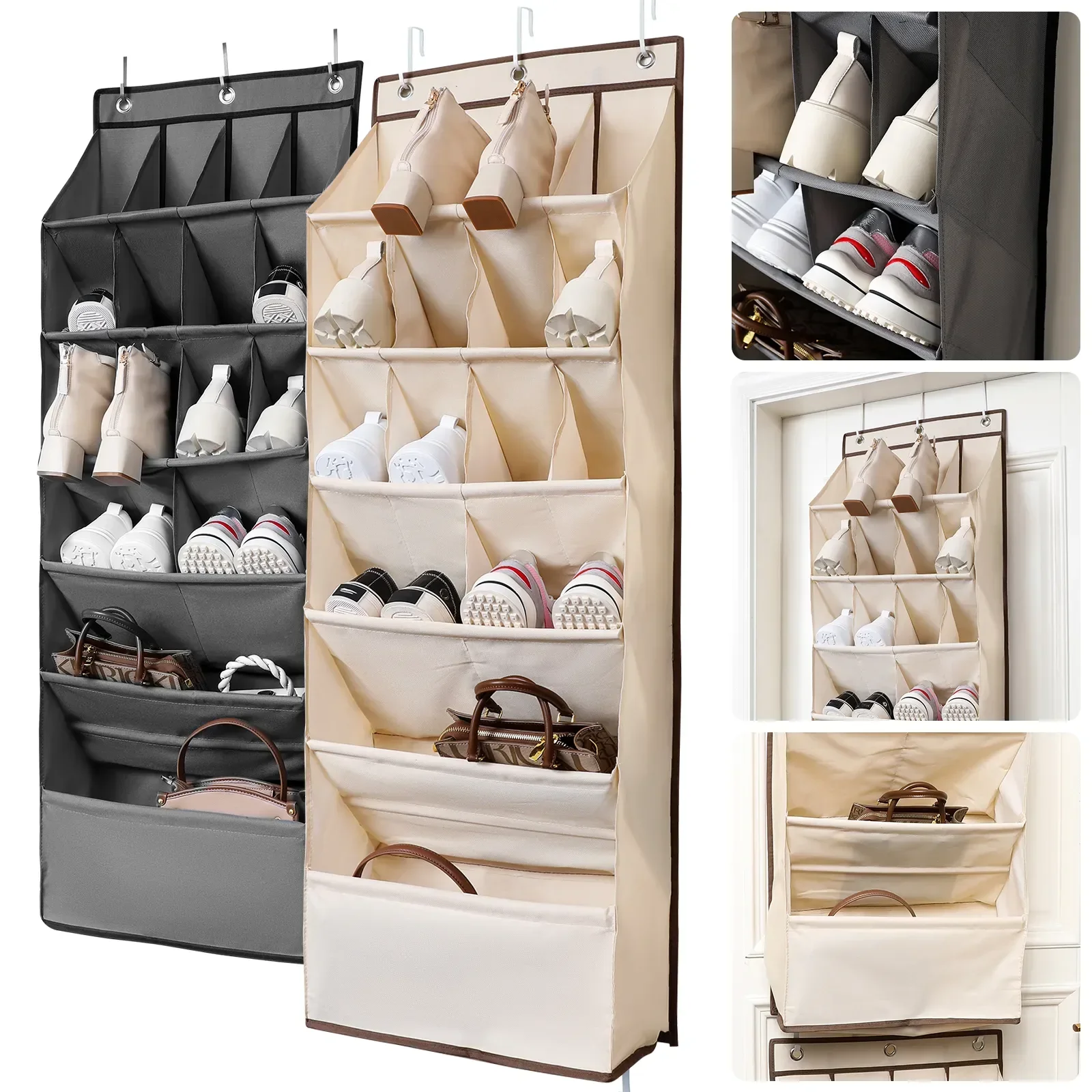 

Rack Organizer Organizer Oxford Large Hanging Capacity Door Hanging Shoe Pockets 16 Door Shoe The Over With Cloth Shoe Over