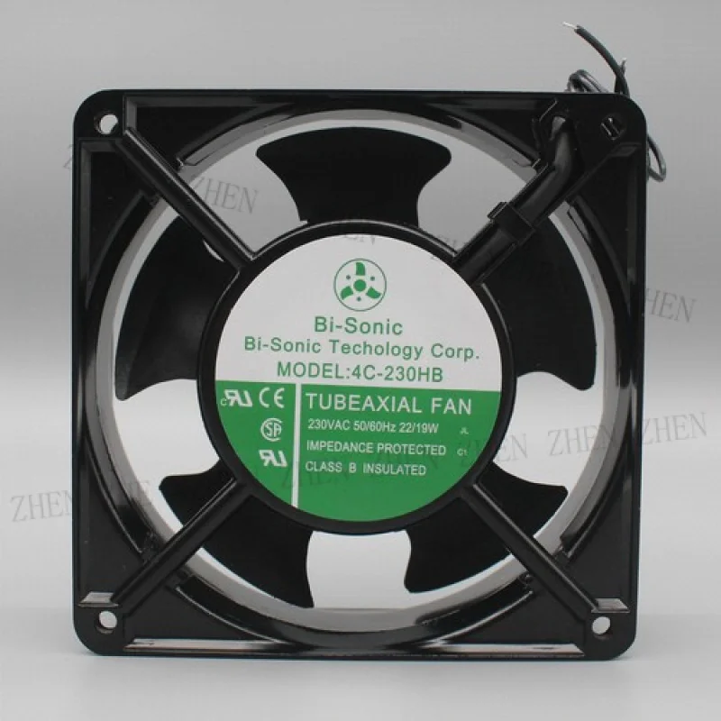 Фото Y 1 шт. новый для Bi-Sonic 4C-230HB AC230V 22/19 Вт 2-проводной охлаждающий вентилятор #   QW. №1