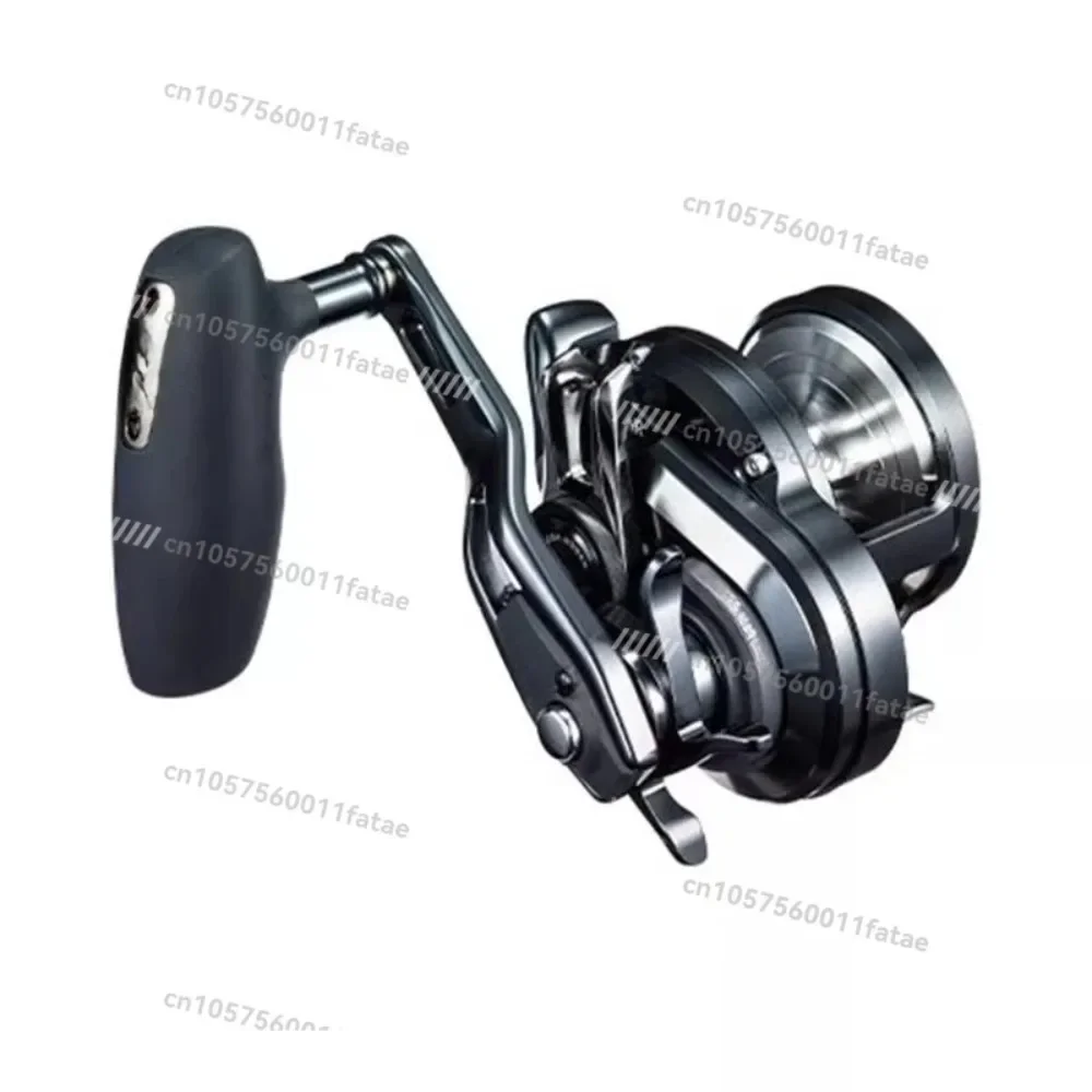 Фото Катушка для глубоководной рыбалки Slow Roller: быстродействующая, с металлическим корпусом, для ловли на приманки №1