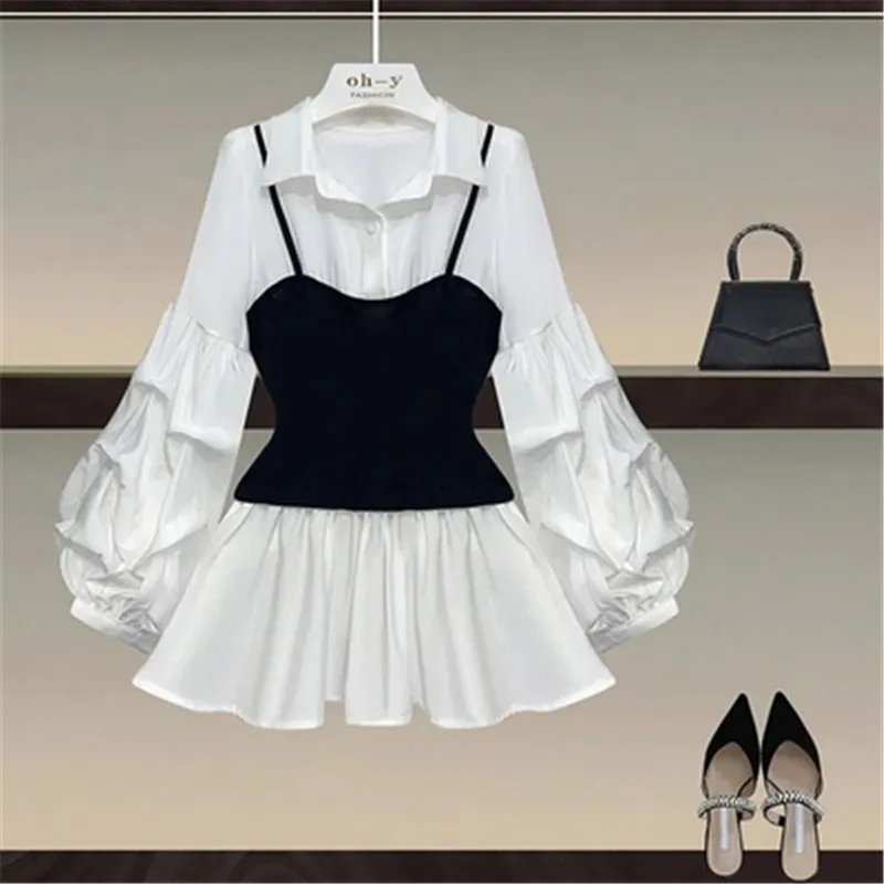 Блузка женская демисезонная с длинным рукавом A887