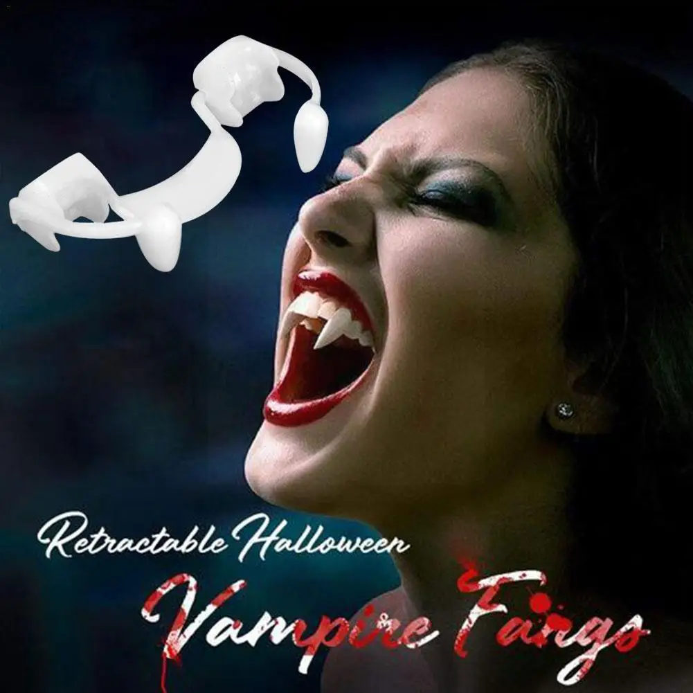 

Хэллоуин украшение зубы клыки кровавый выдвижной событие ужас кровь вечерние ринка Гирлянда Декор зубы Diy D3e9