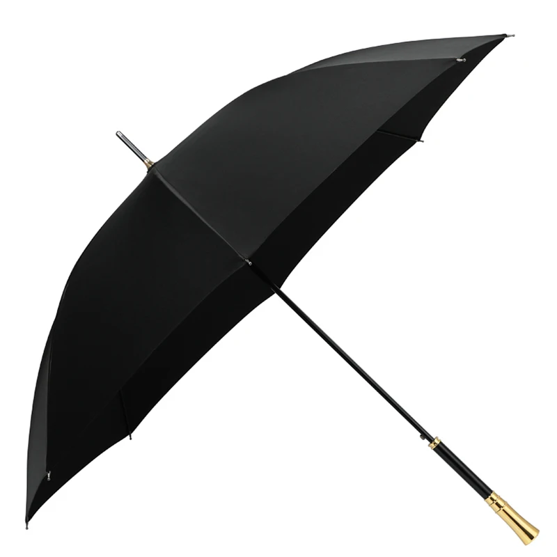 

Quality Designer Umbrella Luxury Black Gift Windproof Umbrella Portable Business Long Handle Ombrello Pioggia Household Umbrella