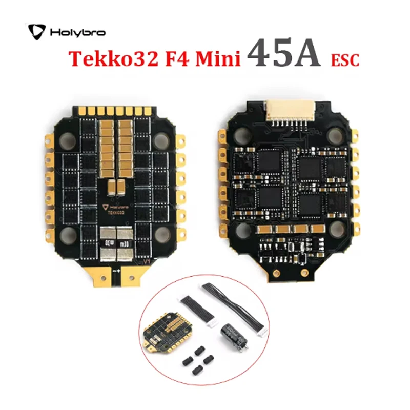 Holybro Tekko32 F4 4in1 mini 45A ESC BLHELI32 BL32 3-6S Бесщеточный 20x20 мм для RC Drone FPV Racing