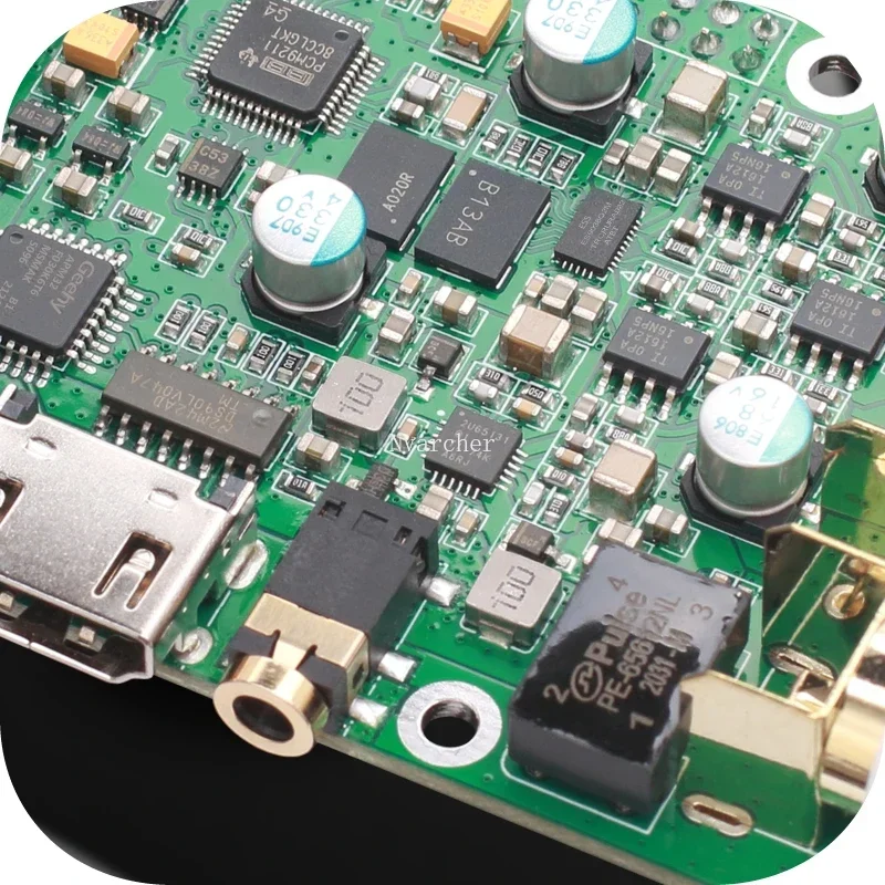 Плата аудиодекодера Raspberry Pi ES9038Q2m ЦАП HIFI коаксиальное волокно I2S аналог 3B + 4B 768K 32 бит DSD512 (art.: 3920cbd2ea555) - 3920cbd2ea555